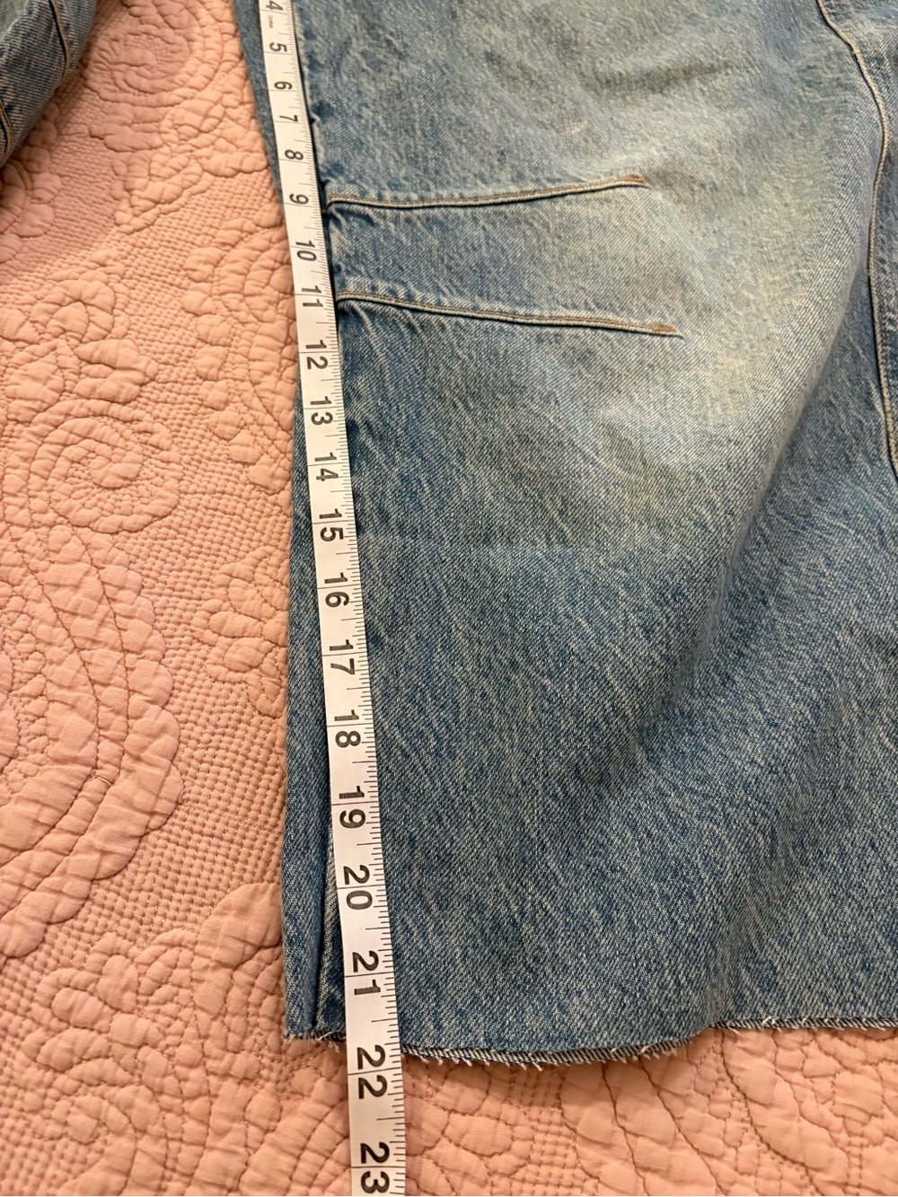 NWOT We The Free Good Luck Barrel Light Blue Denim Overalls - Picture 11 of 11